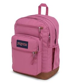 All the great features of our Big Student, plus a sleeve for a 15 inches laptop and synthetic leather base & trim. Big School Backpacks, Cheap Pink Student Backpack, Jansport Big Student Backpacks, Pink Jansport Backpacks, Light Pink Jansport Backpacks, Purple Jansport Backpacks, Pink Jansport Backpack, Backpacks Jansport, Jansport Backpacks Big Student