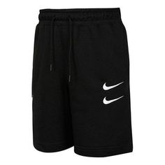 The Nike Swoosh French Terry Short Alphabet Printing Casual Sports Shorts Black is an ideal choice for active adults. The sleek silhouette and comfortable fit make it perfect for any activity. The shorts feature a unique alphabet printing design, inspired by the classic Nike Swoosh logo. The shorts are made from a French terry fabric, providing a lightweight and breathable feel. The black colorway is a timeless classic, making it easy to mix and match with any outfit. Whether you're running, playing sports, or just lounging around, the Nike Swoosh French Terry Short Alphabet Printing Casual Sports Shorts Black is the perfect choice. (Men's) Nike Sportswear With Comfort Waistband, Nike Activewear With Comfort Waistband, Nike Sports Bottoms With Comfort Waistband, Nike Athletic Fit Sports Bottoms, Nike Sportswear Athletic Shorts With Elastic Waistband, Nike Sporty Breathable Bottoms, Nike Breathable Sportswear Bottoms, Nike Dri-fit Sporty Activewear, Casual Black Athletic Shorts With Comfort Waistband