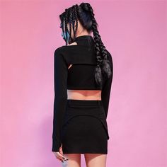 Material:?Rayon; Spandex 
Size: S-XL 
SKU:?SE021UP Black High Stretch Crop Top For Winter, High Stretch Black Crop Top For Winter, Black Punk Crop Top For Cosplay, Black Emo Tops For Club, Fitted Party Crop Top With Zipper Closure, Fitted Crop Top With Zipper For Party, Fitted Crop Top With Zipper Closure For Party, Black Crop Top For Club In Winter, Edgy Fitted Top With Zipper Closure