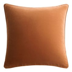 Oversized Velvet Throw Pillow - World Market World Market Decor, Hawaiian Cottage, Copper Pillow, Market Decor, Glamping Tent, Rug Room, Room 2023, Fire And Water, Velvet Couch