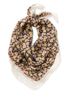 Sheer Floral Square Scarf | Banana Republic Floral Squares, Lightweight Scarf, Things I Want To Buy, Scarf Design, Square Scarf, Womens Scarves, Banana Republic, Square, Floral