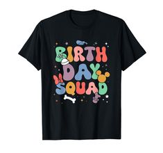 PRICES MAY VARY. Officially Licensed Disney Mickey And Friends Apparel for Women - Men - Boys - Girls - Toddler; Mickey And Friends T-Shirts; Disney+ T-Shirts; Disney Plus; Disneyland; Disney World; Holiday T-Shirt; Seasonal; Classic; Birthday T-Shirt; Birthday Gift; 24DNMC00048A-001 Lightweight, Classic fit, Double-needle sleeve and bottom hem Disneyland Birthday, Classic Birthday, Disney T Shirts, Tee Ideas, Disney Friends, Friends Tshirt, Friends Birthday, Disney Tshirts, Disney Plus