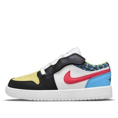 (PS) Air Jordan 1 Low 'Funky Patterns' DH5929-006 (AJ1/SNKR/Casual/Low Top/Basketball/Gift Recommend) Jordan 1 Sneakers, Jordan Low, Basketball Gifts, Slippers For Women, Fashion Performance, Kids Jordans, Nike Air Jordan 1, Air Jordan 1 Low, Jordan 1 Low