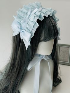 Elevate your Lolita fashion game with our Charming 4-Color Sweet Lolita Bowknots Hairband. Carefully crafted to add a touch of elegance and sweetness to your ensemble, this hairband is perfect for completing any Lolita outfit. Cute Adjustable Hair Accessories With Satin Bow, Bow Headband Hair Accessories For Gift, Bow Headband Hair Accessories As Gift, Cute Headband With Decorative Bow As Gift, Cute Party Headpieces, Cute Satin Bow Headband, Cute Bow Headband For Gift, Spring Bow Headband Hair Accessories, Cute Blue Headband For Gift