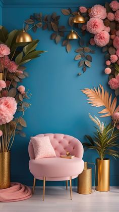 A symphony of extravagance. Room Backdrop Ideas, Photo Opp Wall, Instagramable Wall Ideas, Studio Corner Ideas, Wallpaper For Boutique, Content Creator Room Ideas, Video Backdrop Ideas, Botique Interiors, Photography Studio Decor