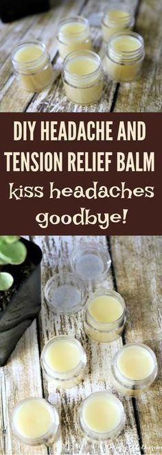 Are you dealing with headaches and tension? If you're looking for a great natural remedy for headaches, this DIY headache and tension relief balm works wonders. Cooking With Turmeric, Natural Headache, For Headaches, Natural Headache Remedies, Tension Relief, Diy Remedies