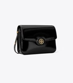 Robinson Spazzolato Convertible Shoulder Bag: Women's Designer Shoulder Bags | Tory Burch Satchels Handbags, Outfit Links, Ella Tote, Shoulder Bag Designer, Tory Burch Robinson, Womens Designer Handbags, Buy Bags, Barrel Bag, Handbags Crossbody