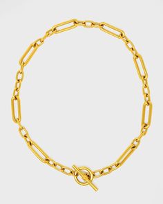 Get free shipping on Ben-Amun Gold Oval Link Chain Necklace at Neiman Marcus. Shop the latest luxury fashions from top designers. Coin Pendant Necklace, Toggle Necklace, Medallion Necklace, Link Chain Necklace, Golden Girl, Yellow Gold Chain, Coin Necklace, Coin Pendant, Toggle Clasp