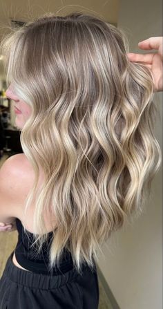 Aesthetic Hair Blonde, Dirty Blonde Hair With Highlights, Hair Blonde Balayage, Blonde Balayage Highlights, Summer Blonde