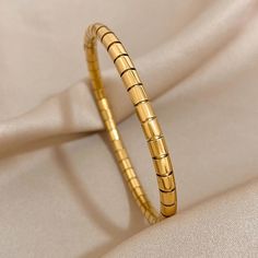 41136153034775 Wide Gold Bracelet For Women, Luxury Bracelet Stack, Vacation Birthday, Best Gift For Wife, Stacked Bracelets, Leg Chain, Lucky Gifts, Luxury Bracelet, Friendship Jewelry