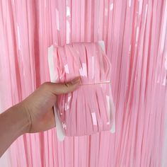 Transform your event into a stylish affair with our Pink Pastel Fringe Curtains. These stunning fringe curtains in pastel pink are the perfect addition to your party decor, whether you're celebrating a birthday, bachelorette party, baby shower, or setting up a chic photobooth. 🎉 Party Transformation: These fringe curtains effortlessly transform any space, creating a chic and elegant ambiance for your celebration. 🌸 Pastel Perfection: The soft pastel pink color adds a touch of sophistication and charm to your event, creating a delightful atmosphere. 📸 Photobooth Ready: Set up an Instagram-worthy photobooth backdrop that will capture beautiful memories and keep your guests entertained. 🍼 Versatile Decor: Suitable for birthdays, bachelorette parties, baby showers, and more, these curtains Barbie Themed Birthday Party, Photo Booth Wall, Barbie Party Ideas, Birthday Barbie, Barbie Theme Party, Baby Shower Photo Booth, Foil Curtain, Fringe Backdrops, 18th Bday