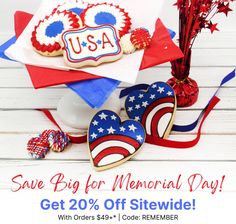 the memorial day sale is on and it's time to get 20 % off site