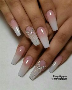 Nail Inspiration Prom. There are any references about Nail Inspiration Prom in here. you can look below. I hope this article about Nail Inspiration Prom can be useful for you. Please remember that this article is for reference purposes only. #nail #inspiration #prom Nails Glitter Ombre, Acrylic Nails Christmas, Nail Art Mariage, Nails For Wedding, Acrylic Nails Stiletto, Bridal Nails Designs, Nail Extensions Designs, American Nails