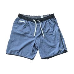 Nwot Vuori “V” Cycled Performance Board Shorts Athleisure Solid Navy Blue Xl Men New Without Tags. Compare Measurements To A Similar Garment You Currently Own. See Photos. Athleisure Activewear Shorts With Functional Drawstring, Athleisure Athletic Shorts With Drawstring For Gym, Sporty Beach Activewear With Relaxed Fit, Sporty Relaxed Fit Activewear For Beach, Functional Drawstring Short Activewear For Sports, Blue Athleisure Athletic Shorts For Summer, Sporty Swim Trunks With Relaxed Fit, Gray Athleisure Athletic Shorts, Athleisure Sports Shorts With Functional Drawstring