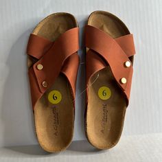 A. Giannetti Italian Leather Sandals Color Orange Size 9. See Tiny Mark On Picture 6 Otherwise It’s Brand New. Italian Leather Sandals, Custom Shoes Diy, Shoes Diy, Diy Shoes, Custom Shoes, Italian Leather, Women's Shoes Sandals, Color Orange, Leather Sandals