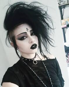 Gothic Ideas, Trad Goth, Gothic Makeup, Goth Style