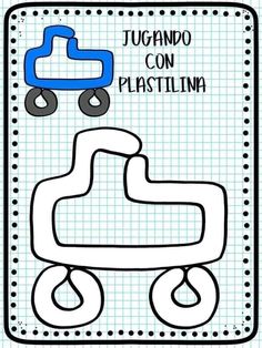 a blue and white sign that says tuganoo con plastilina