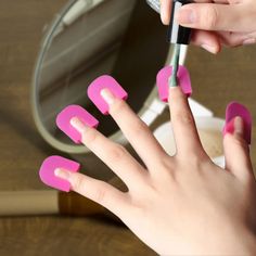 Do you love nail polish but are terrible at applying it? Your paint turns out to be uneven and gets out of the nail boundary to ruin your beautiful hands. Nail Guards, Tongue Health, Best Nail Polish, Clean Nails, Manicure At Home, Cute Nail Designs, Nail Sizes, Diy Manicure, Nail Paint