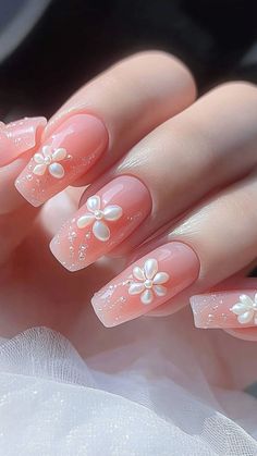 Embrace a romantic touch with Rose Petal Pink nails for homecoming! This soft, delicate shade adds a charming and elegant finish to your look. Click the pin and follow us for more beautiful nail design ideas! #RosePetalPink #HomecomingNails #NailArt #RomanticNails #ElegantNails Pink Nails For Homecoming, Petal Pink Nails, Romantic Nail Art, Nail Making, Daisy Acrylic Nails, Old Nail Polish, Almond Nail Art, Press On Nails Long