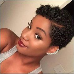 Big Chop Hairstyles, Hairstyles Formal, Short Natural Hairstyles, Twa Hairstyles, Natural Hair Cuts, Natural Hair Short Cuts, Hairstyles Prom, Hairstyles Ponytail, American Hairstyles