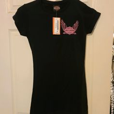 Never Worn. Size Small. Personal Things, Harley Davidson Shirt, Fancy Dresses, Shirt Color, Harley Davidson, Colorful Shirts, Cute Outfits, Womens Tops, Tops & Tees