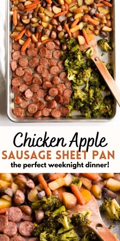 this sausage sheet pan is the perfect weeknight dinner