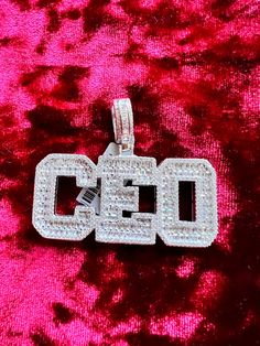 "925 sterling silver, AAA CZ, iced out, all bling, CEO pendant. Comes with 20\" steel rope chain. Length of the pendant is 2\" and height is approximately 1.5\" including bail. Every effort is made to show the item as it appears to the eye but items may be bigger or smaller depending on the way they were photographed.Please read the measurements under each listing and message me for any questions.Thanks" Thick Necklace, Big Necklace, Mens Silver Necklace, Bling Jewelry, Silver Man, Rope Chain, 14kt Gold, Sterling Silver Pendants, Chain Length