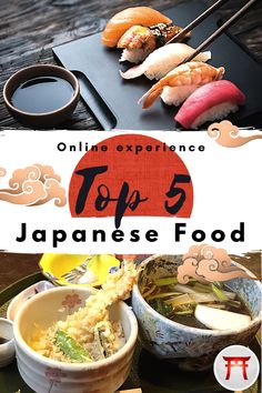 the top 5 japanese food restaurants in japan for only $ 10 per person, including sushi and rice