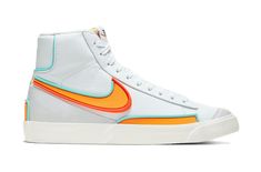 Check out the Nike Blazer Mid 77 Infinite Kumquat (Women's) available on @StockX Nike Trailblazer, Nike Blazer Mid 77 Infinite, Nike 77, Blazers Shoes, Cute Nike Outfits, Preppy Shoes, All Nike Shoes, Nike Blazer Mid 77, Nike Blazer Mid