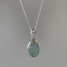 Sterling silver aquamarine necklace. Beautiful Aquamarine stones set in sterling silver. All stones are natural and therefore each one is unique. Aquamarine is a healing stone, a stone of courage used for reducing stress and calming the mind. Promotes self expression and increases sensitivity and highly protective during pregnancy. Boosts the immune system and a great meditation stone. Birthstone of March. Gift box available for purchase. Search GIFTBOX Oval Amazonite Jewelry As Gift, Oval Amazonite Jewelry For Gift, Oval Amazonite Jewelry Gift, Oval Aquamarine Gemstone Necklace, Silver Amazonite Gemstone Jewelry, Blue Topaz Oval Pendant Necklace For Gift, Blue Topaz Oval Pendant Necklace As Gift, Silver Aquamarine Jewelry With Natural Stones, Silver Birthstone Pendant Necklace With Natural Stones