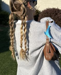 Easy Hairstyles Summer, Hairstyles Cute, Work Hairstyles, Hair Stylies, Hairstyles Summer, 가을 패션, Aesthetic Hair, Hair Dos, Cute Hair