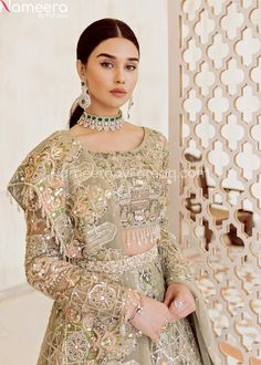 Pakistani Wedding Lehenga Choli Dress Online in Green Festive Party Wear Embroidered Wedding Dress, Party Wear Dresses With Mirror Work For Reception, Traditional Hand-embellished Wedding Dress, Embroidered Embellished Dress For Wedding, Hand Embellished Floor-length Embroidered Wedding Dress, Hand-embellished Floor-length Wedding Dress, Elegant Embroidered Wedding Dress With Mirror Work, Festive Hand-embellished Embroidered Wedding Dress, Mirror Work Dress For Eid Wedding