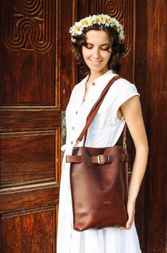 Leather Backpack Women Leather Rucksack Travel Leather | Etsy Brown Leather Satchel Backpack, Brown Soft Leather Daily Backpack, Everyday Soft Brown Leather Backpack, Daily Brown Soft Leather Backpack, Brown Satchel Backpack For Everyday Use, Leather Strap Satchel Bucket Bag, Brown Leather Backpack For Daily Use, Leather Strap Bucket Bag Tote For Travel, Leather Strap Bucket Bag