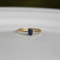 Classic Blue Birthstone Ring As Gift, Classic Blue Birthstone Ring For Gift, Classic Blue Birthstone Ring Gift, Classic Sapphire Ring As May Birthstone, Classic Blue Birthstone Stackable Rings, Sapphire Birthstone Ring Emerald Cut Gift, Classic Blue Stackable Birthstone Rings, Emerald Cut Sapphire Birthstone Ring Gift, Classic Sapphire Ring For May Birthstone Gift