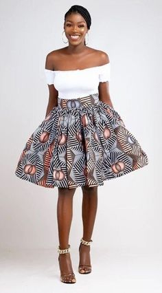 Celebrate with this lovely skirt. Carefully finished with a waist band and attached belt for an enhanced fit, The Gina A line skirt is the ideal go to piece. The mini length allows you to pair it with heels or flats, making this skirt the perfect choice for work  or a day out. Description 100% Cotton African Print Wax  Back invisible zipper  Fully lined for added comfort  2.5 inches waist band Medium Length of top is 26 inches Made in Cameroon Fabric from Benin Care instructions Hand wash cold H Line Skirt, Womens Skirts, Invisible Zipper, A Line Skirt, African Print, Waist Band, A Line Skirts, Medium Length, Porter