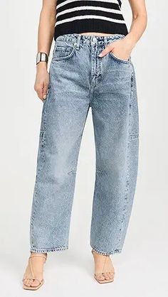 MOTHER The Half Pipe Ankle Jeans | Shopbop Trendy Washed Jeans For Workwear, Zip Fly Jeans For Workwear, Workwear Jeans With Zip Fly, Chic Relaxed Fit Jeans With Side Pockets, Spring Denim Cargo Jeans With Zip Fly, Relaxed Fit Jeans With Zip Fly For Work, Chic High Rise Jeans With Side Pockets, Workwear Denim Jeans With Zip Fly, Chic High-rise Jeans With Side Pockets