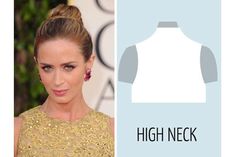 10 Hairstyles for Different Dress Necklines | GlamCorner | GlamCorner Blog Best Hair For High Neck Dress, Hair For A High Neck Dress, Simple Hairstyle Wedding Guest, Hairstyle For Round Neck Top, Hairstyles To Wear With High Neck Dress, Bridesmaid Hairstyles High Neck Dress, Hairdos For High Neck Dresses, Best Hairstyles For High Neck Dresses, Hairstyle For High Neck Dress Formal