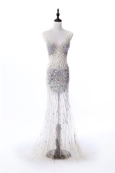 The beading on this elegant evening gown will surely light up a stage in any competition. Champagne Prom Dress Long, Elegant Evening Gown, Champagne Prom Dress, Evening Gowns Elegant, African Girl, Pageant Gowns, Prom Pictures, Vow Renewal, Sheer Fabric