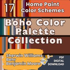 the boho color palette collection is available for purchase in stores and on sale now