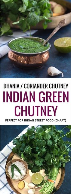 Coriander Chutney, Vegan Richa, Healthy Indian Recipes, Chutney Recipe, Indian Street, Indian Kitchen