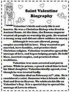 an image of saint valentine's day poem