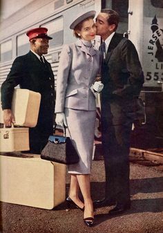 1950’s Fashion, Fashion 50s, Vintage Fashion 1950s, Vintage Lifestyle, Fashion 1950s, Vintage Suits, Retro Mode, 1940s Fashion