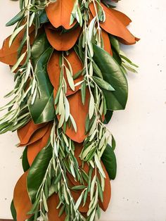 Olive + Magnolia Magnolia Leaves Wedding, Xmas Scenes, Fall Garlands, Magnolia Garland, Magnolia Decor, September October November December, Fresh Wreath, Magnolia Leaf, Magnolia Wedding