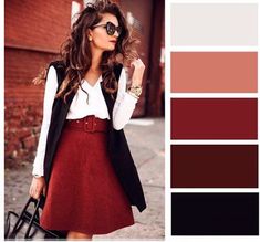 Colour Blocking Fashion, Elegante Casual, Formal Outfits