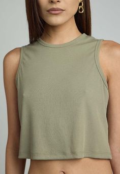 Size: one size fits xs/s and m  color: sage  sleeveless top  48% polyester 48% rayon 4% spandex  dry clean recommended  by the nkc store    product measurements:  bust: 77.47cm / 30.50in  length: 38.73cm / 15.25in Dad Day, Summer Accessories, Crop Tank, Sleeveless Top, Dry Clean, Crop Tops, Spandex, Color