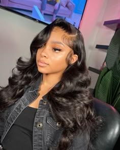 Fine Hairstyles, Lace Fronts, Quick Weave Hairstyles, Body Smells, Sew Ins, Dope Hairstyles, Hair Ponytail Styles