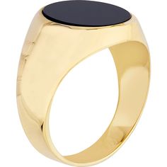 Dive deep into the charm of sophistication with our Oval Onyx Signet Ring. Crafted to captivate your senses, this exquisite piece reimagines the timeless signet ring with a modern twist, making it a must-have for your jewelry collection. Awaken your senses with the deep, mysterious allure of the Onyx stone, a gem that has fascinated hearts for centuries.Crafted in 14 Karat gold with a radiant yellow hue, this ring exudes warmth and elegance. The Onyx stone takes center stage, boasting its unique Modern Oval Jewelry With Polished Edges, Timeless Black Enamel Signet Ring For Formal Occasions, Timeless Oval Black Enamel Jewelry, Modern Yellow Gold Signet Ring With Black Enamel, Modern Onyx Rings For Formal Occasions, Luxury Oval Rings With Polished Edges, Luxury Oval Ring With Polished Edges, Classic Onyx Ring Jewelry, Elegant Gold Signet Ring With Black Enamel