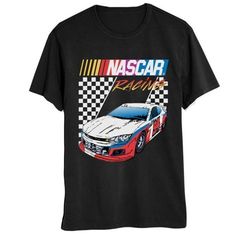 Update Your Graphic T-Shirt Collection With This Nascar Short Sleeve T-Shirt. Featuring An Iconic Nascar Design. With A Soft Hand Feel, And Comfortable Fit, This Nascar Tee Is A Great Addition To Your Wardrobe. Classic Men's Style T-Shirt With Short Sleeves And A Crew Neck 100% Cotton Men's Officially Licensed Crew Neck Nascar Soft & Comfortable Machine Washable Graphic Tee Short Sleeve Nascar, All Rights Reserved Nascar Design, Nascar Shirt, Nascar Tee, Nascar Shirts, Nascar T Shirts, Racing Logo, Superman T Shirt, Mens Fashion Classic, Retro Sports