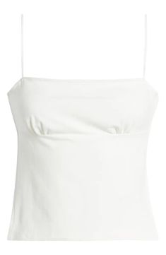 EDIKTED Jinx Open Back Camisole | Nordstrom Backless Shirt, Fabric Gift Bags, Fabric Gifts, Free Fabric, The Sunshine, Your Back, Open Back, Cotton Blend, Nordstrom