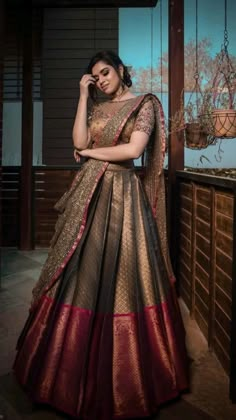 Indian Bride Saree, Beautiful Lehengas, Lehenga Sari, South Indian Bride Saree, Color Knowledge, Bride Saree, Lehenga Choli Designs